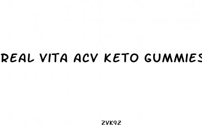 real vita acv keto gummies review