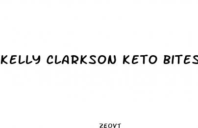 kelly clarkson keto bites