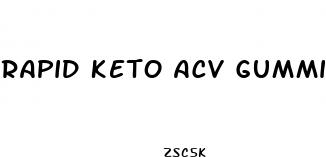 rapid keto acv gummies price