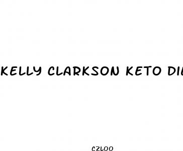 kelly clarkson keto diet pills