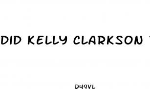 did kelly clarkson really use keto gummies for weight loss