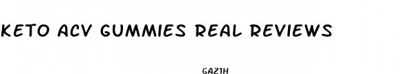 keto acv gummies real reviews