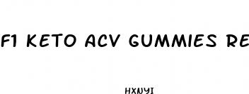 f1 keto acv gummies review