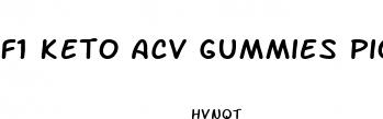 f1 keto acv gummies pioneer woman
