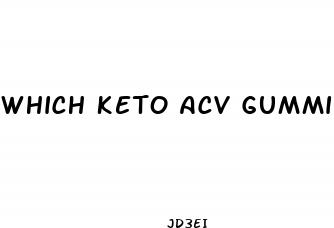 which keto acv gummies were on shark tank