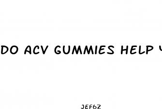 do acv gummies help you lose weight