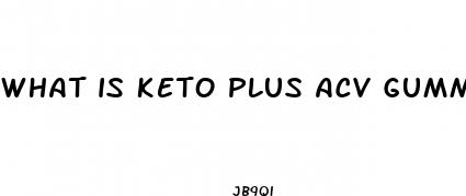 what is keto plus acv gummies