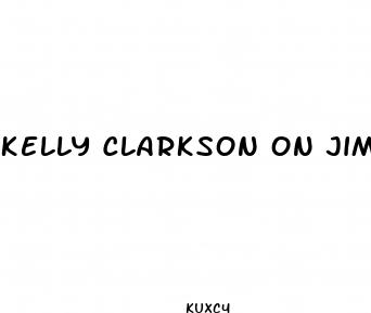 kelly clarkson on jimmy fallon weight loss