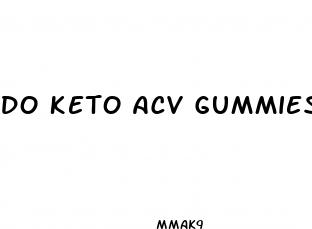 do keto acv gummies work to lose weight