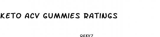 keto acv gummies ratings