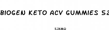biogen keto acv gummies 525 mg reviews