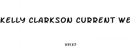 kelly clarkson current weight loss