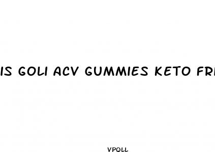is goli acv gummies keto friendly