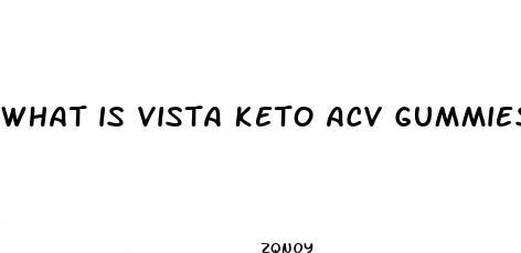 what is vista keto acv gummies