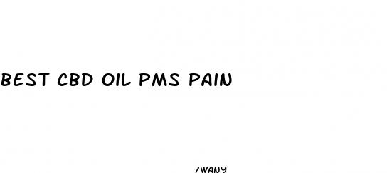 best cbd oil pms pain
