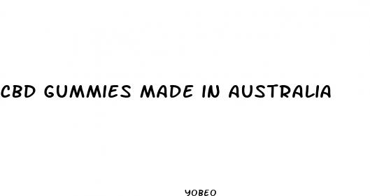 cbd gummies made in australia