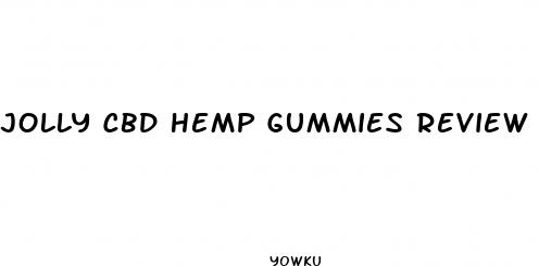 jolly cbd hemp gummies review