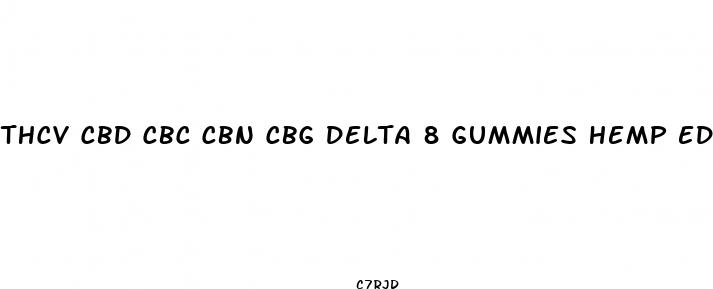 thcv cbd cbc cbn cbg delta 8 gummies hemp edible