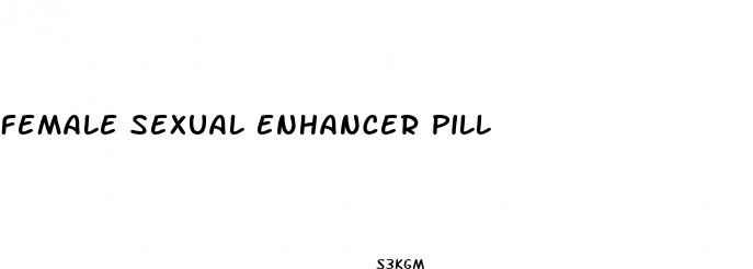 female sexual enhancer pill