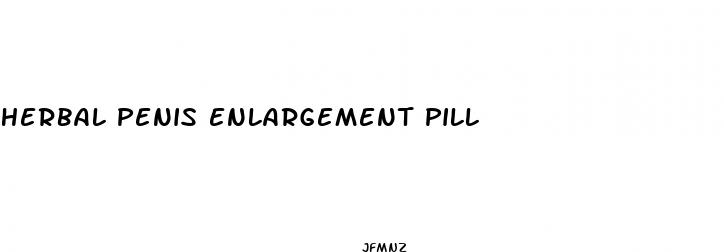 herbal penis enlargement pill