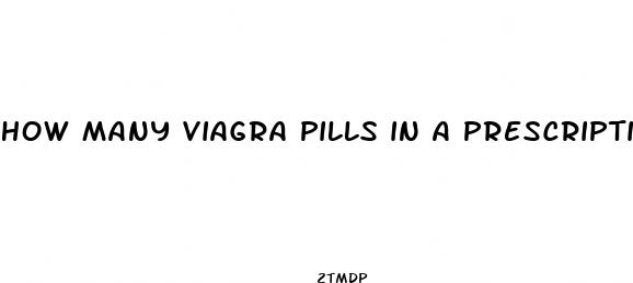 how many viagra pills in a prescription
