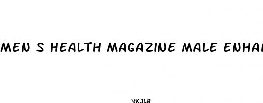 men s health magazine male enhancement