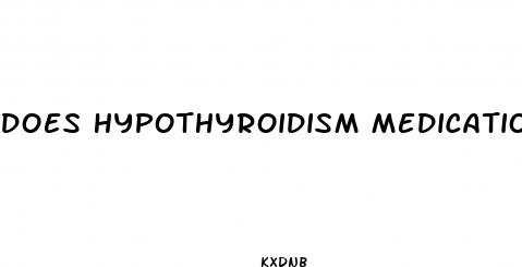 does hypothyroidism medication help with weight loss
