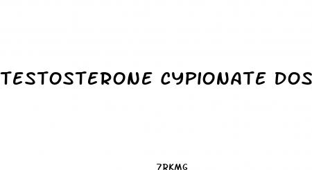 testosterone cypionate dosage for weight loss