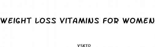 weight loss vitamins for women