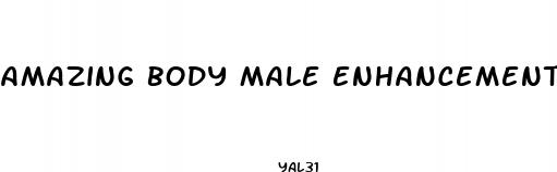 amazing body male enhancement literotica