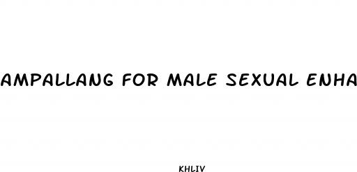 ampallang for male sexual enhancement