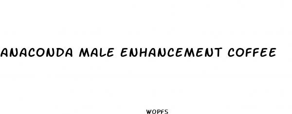 anaconda male enhancement coffee