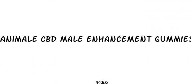 animale cbd male enhancement gummies