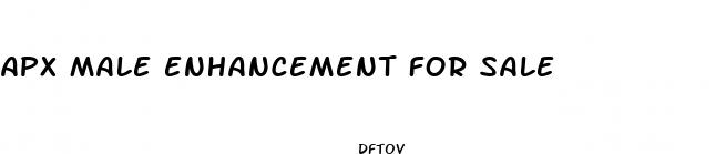 apx male enhancement for sale