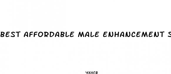 best affordable male enhancement supplement