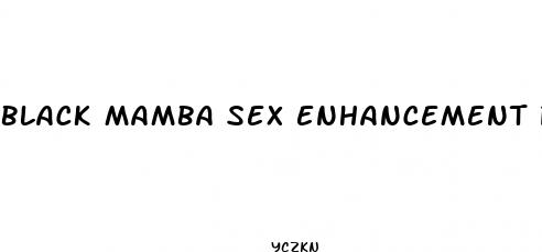 black mamba sex enhancement pill
