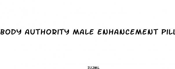 body authority male enhancement pills