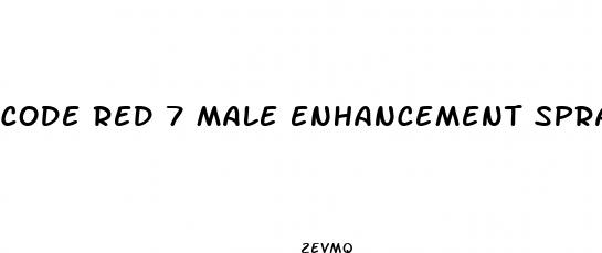code red 7 male enhancement spray