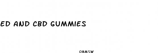 ed and cbd gummies