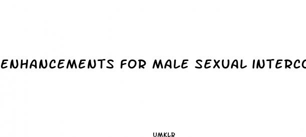 enhancements for male sexual intercourse