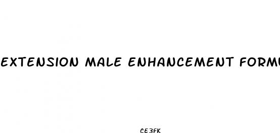 extension male enhancement formula reviews