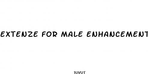 extenze for male enhancement