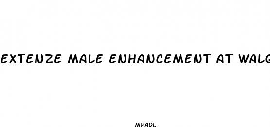 extenze male enhancement at walgreens