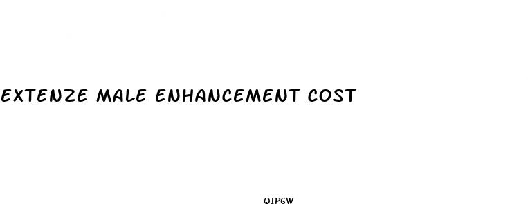 extenze male enhancement cost