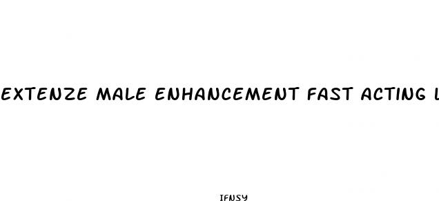 extenze male enhancement fast acting liquid