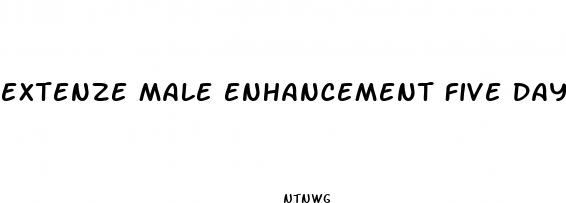 extenze male enhancement five day supply