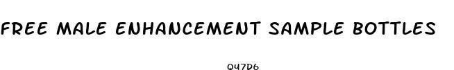 free male enhancement sample bottles