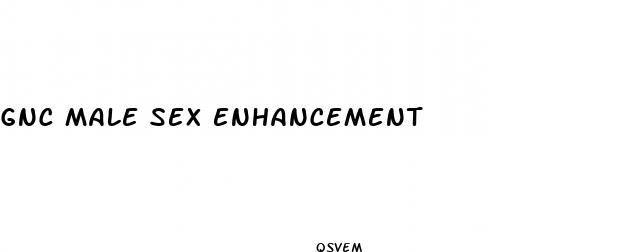 gnc male sex enhancement