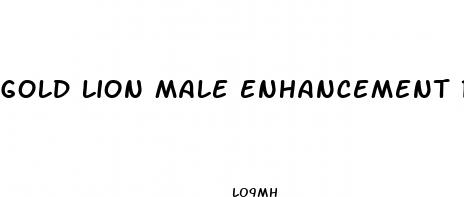gold lion male enhancement review