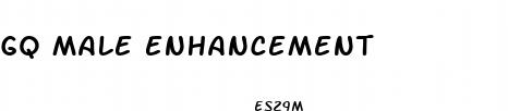 gq male enhancement